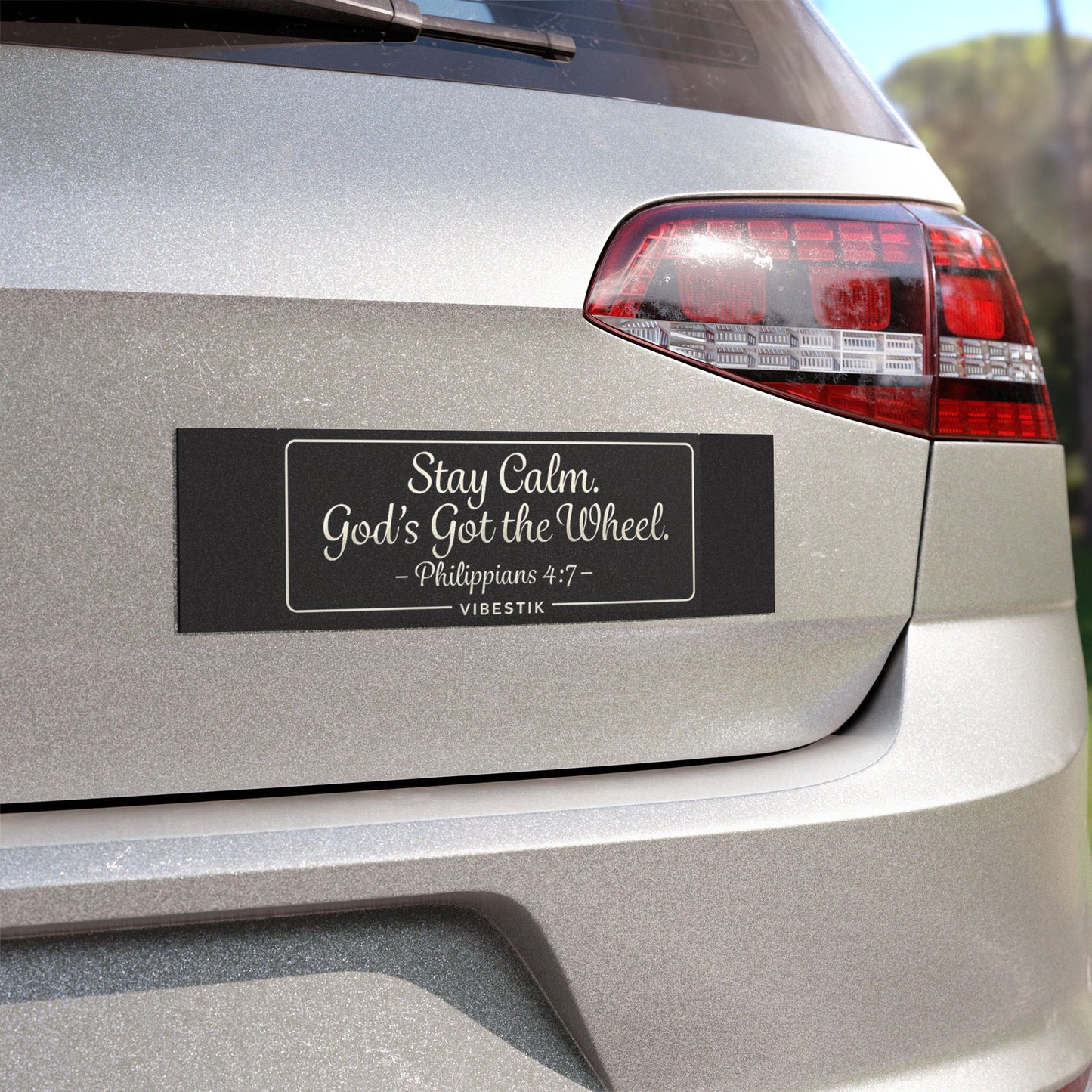 God’s Got the Wheel Magnetic Bumper Sticker