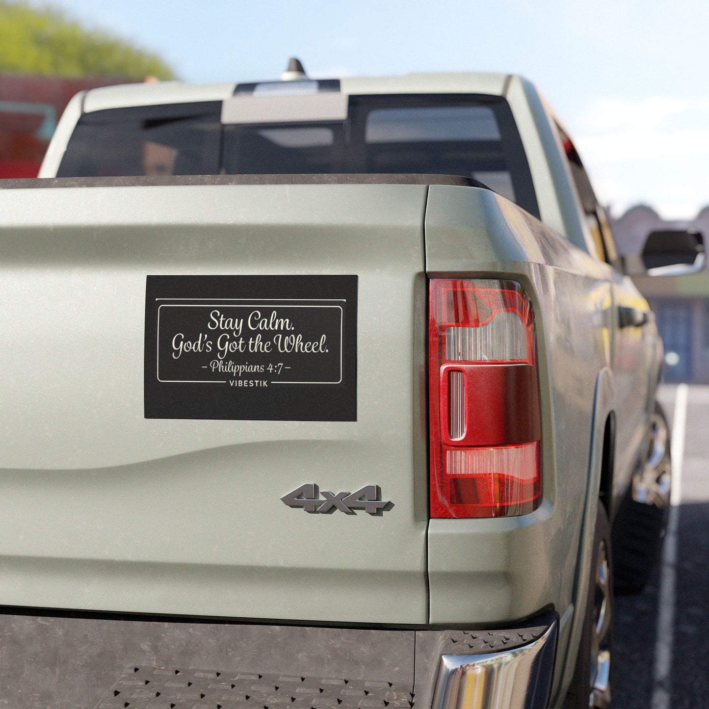 God’s Got the Wheel Magnetic Bumper Sticker