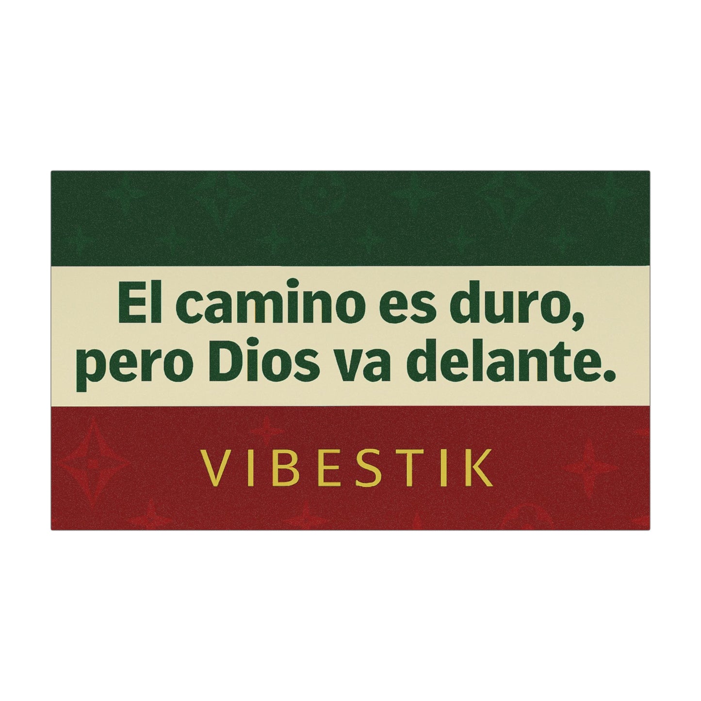 El camino es duro, pero Dios va delante.