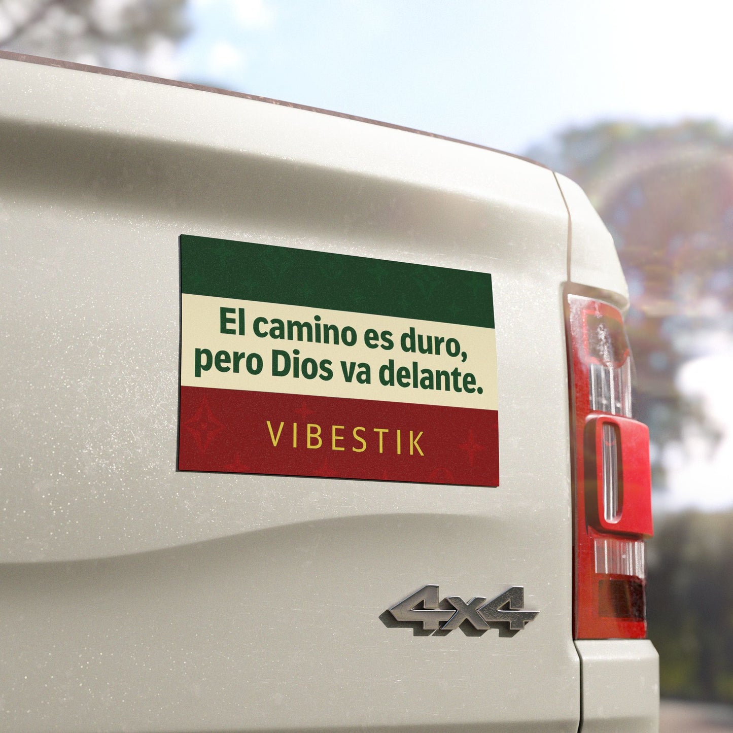 El camino es duro, pero Dios va delante.