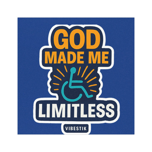 🌀 God Made Me LIMITLESS Magnet
