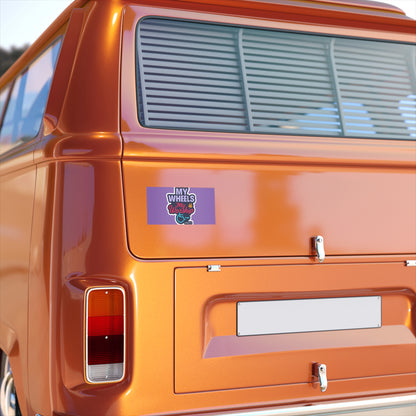 🔥 My Wheels, My Worship sticker