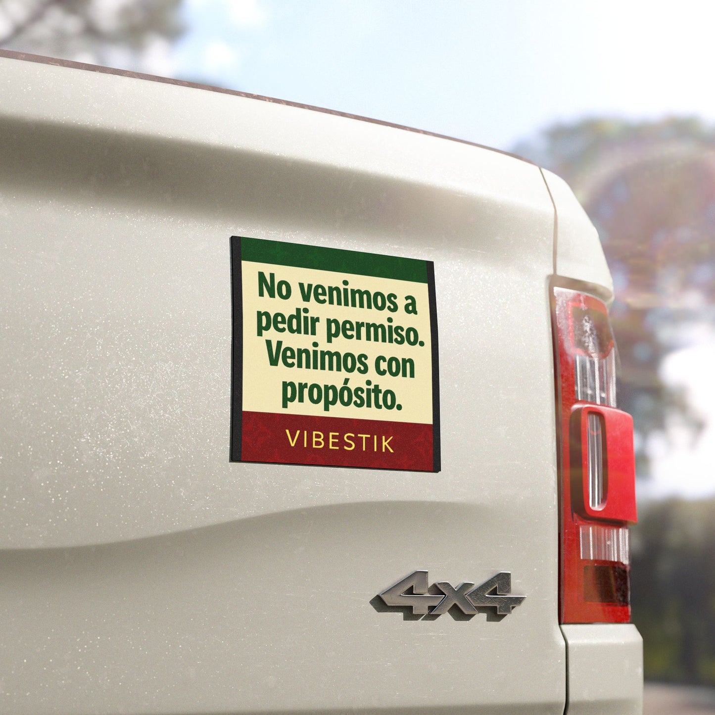 No venimos a pedir permiso. Venimos con propósito.
