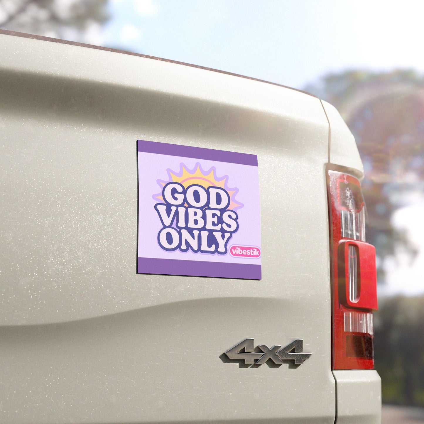 God Vibes Only – Magnetic Bumper Sticker