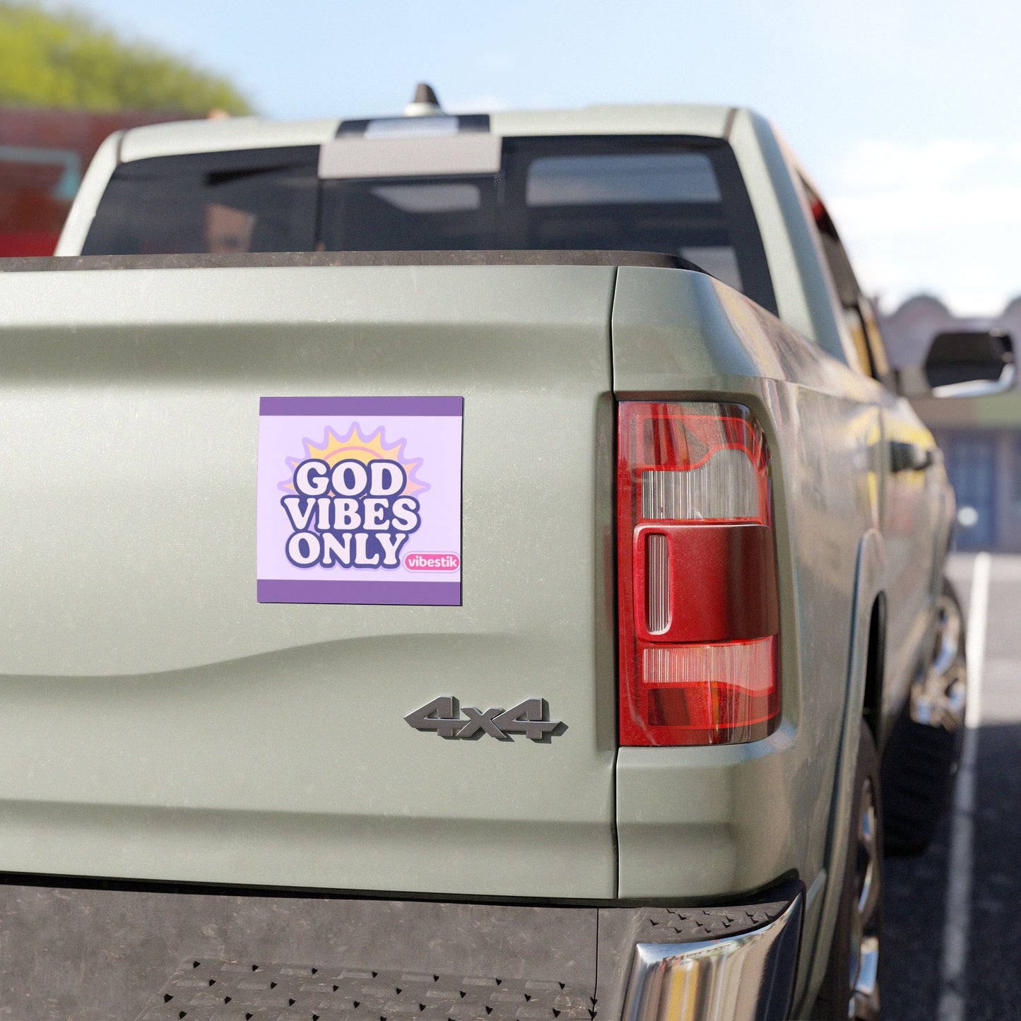 God Vibes Only – Magnetic Bumper Sticker