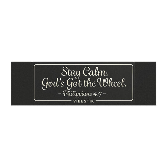 God’s Got the Wheel Magnetic Bumper Sticker