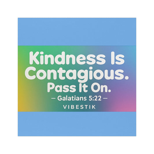Kindness Is Contagious. Pass It On Magnetic Bumper sticker