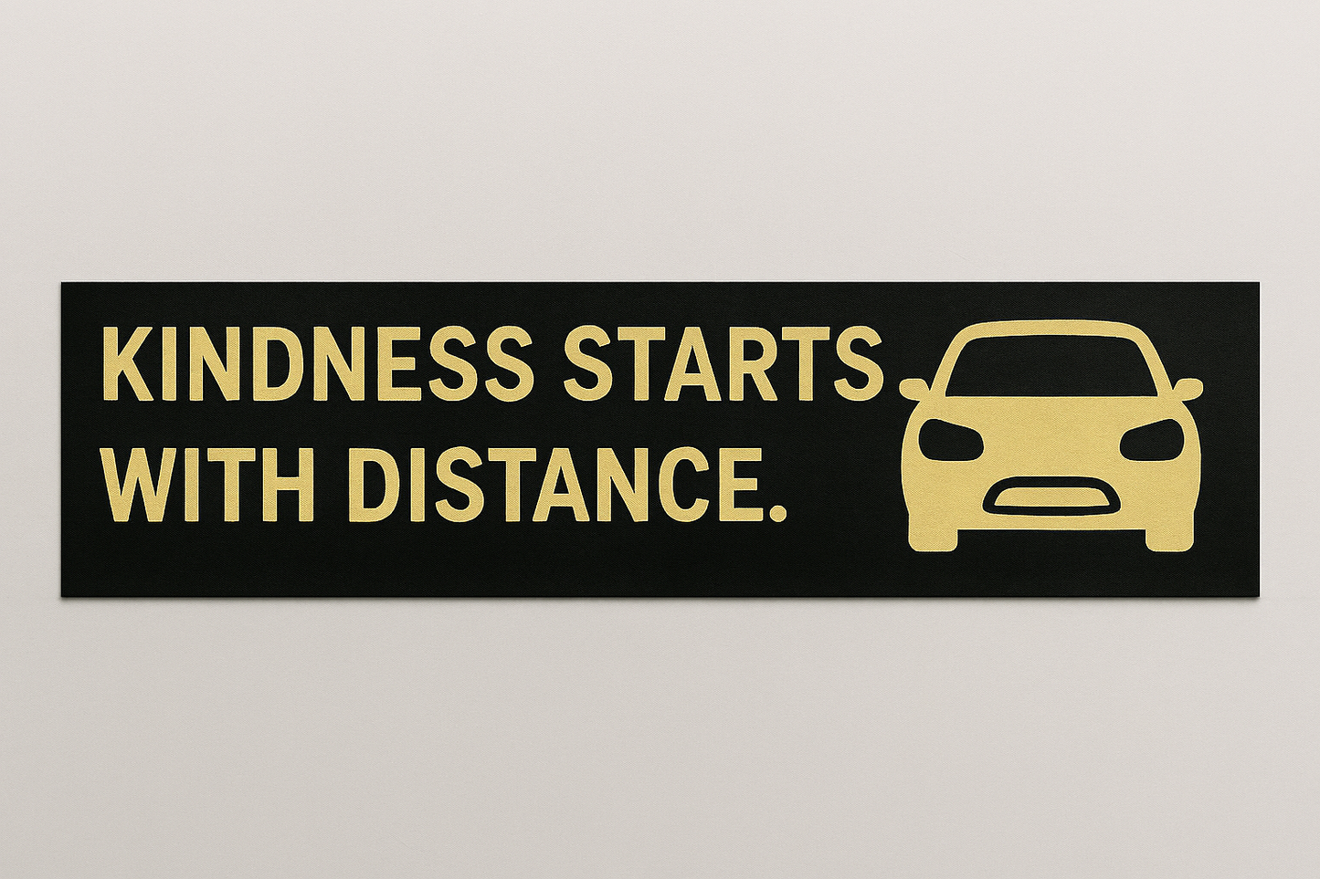 Kindness Starts with Distance