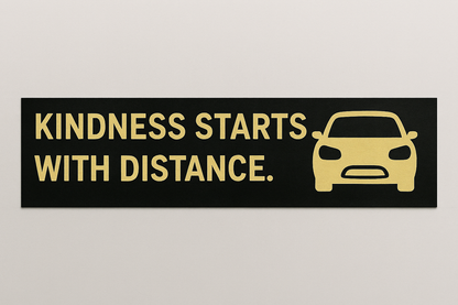 Kindness Starts with Distance