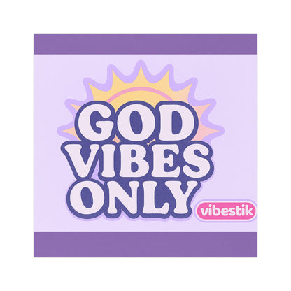 God Vibes Only – Magnetic Bumper Sticker