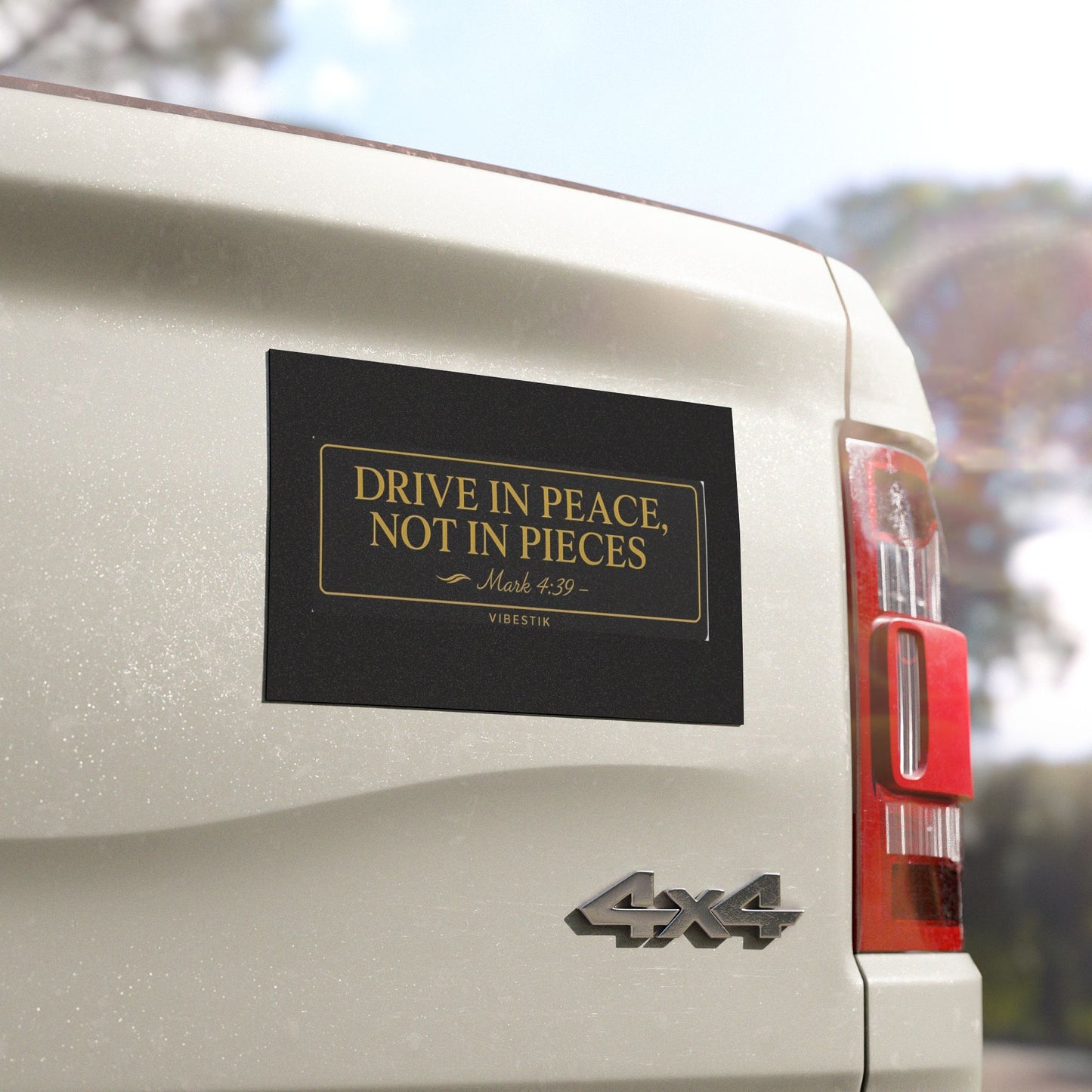 Drive in Peace, Not in Pieces