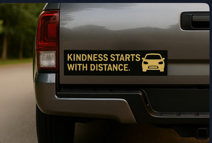 Kindness Starts with Distance